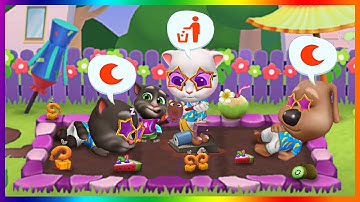 My Talking Tom Friends New Update Happy Summer - By Outfit 7 (iOS, Android)  Gameplay Episode 14