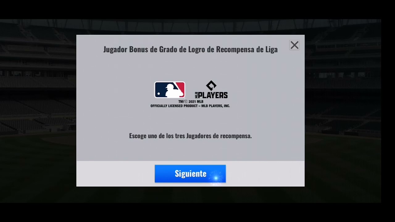 MLB 9 INNINGS 21 - MÁSTER LEAGUE 21 REWARD