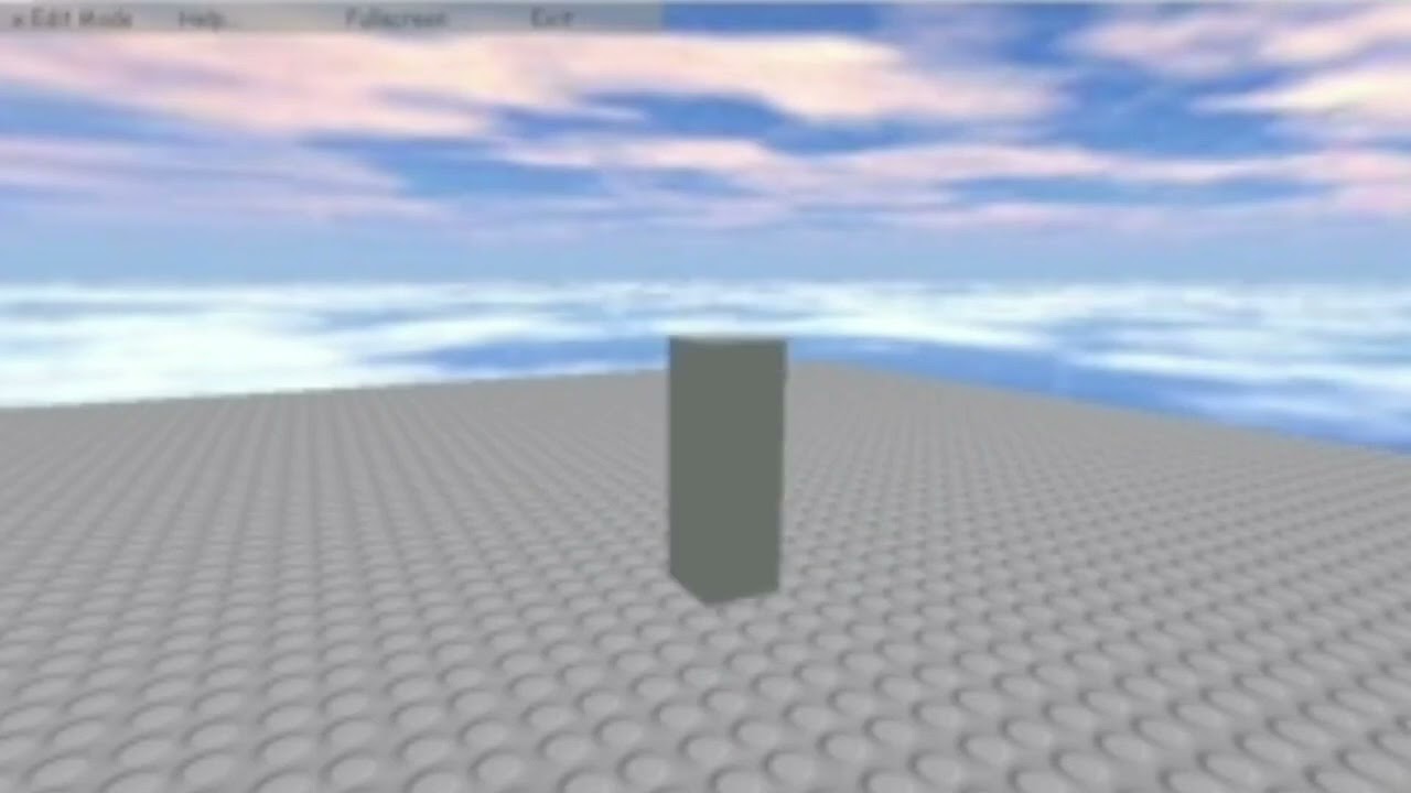 2007 Roblox Client Animation Stopmotion YouTube 
