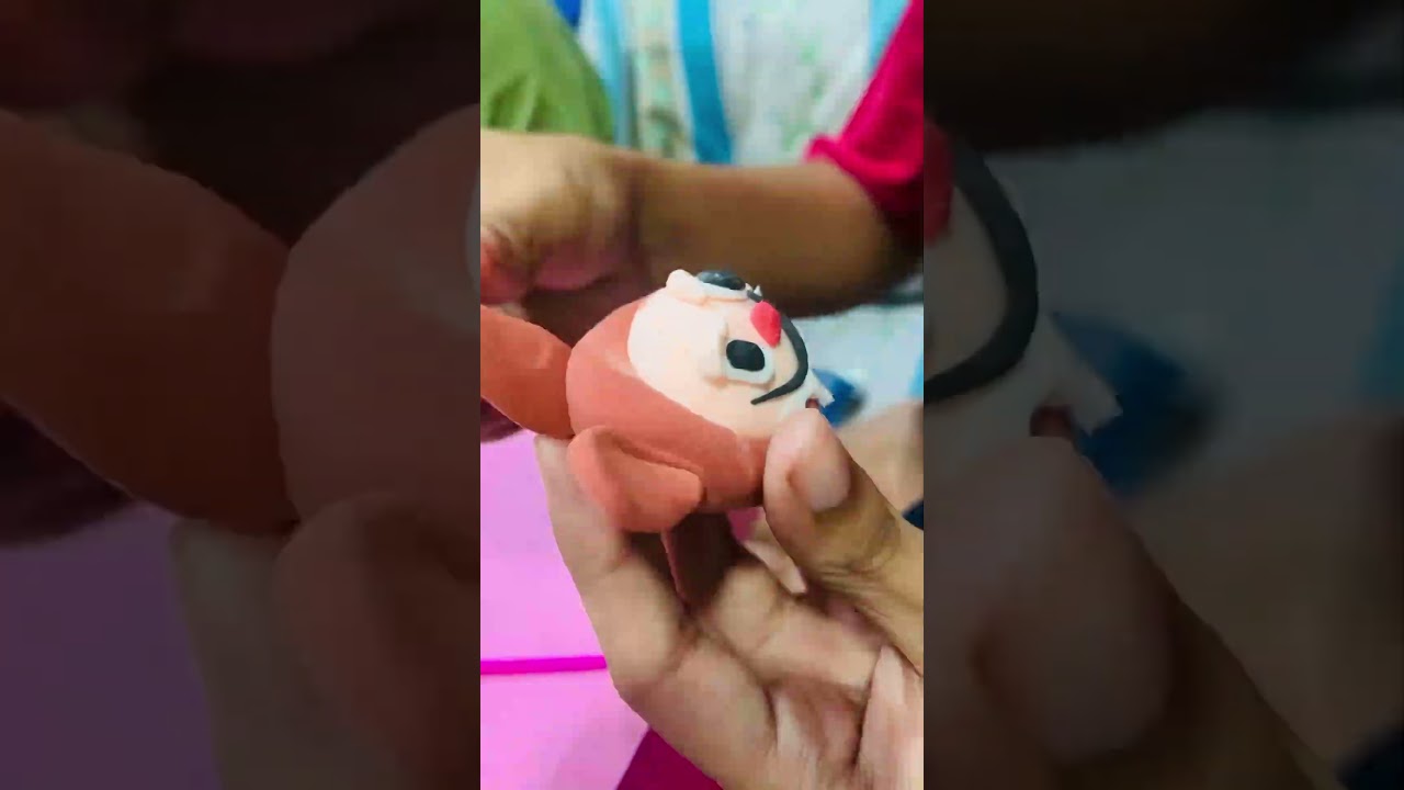 DIY Labubu keychain making..🤪