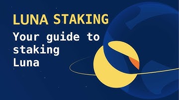 Staking Luna in Tera Station Wallet