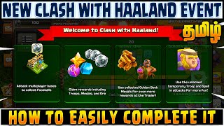 Easily Complete the Clash with Haaland Event | Clash of Clans (Tamil)