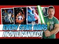 All 12 Star Wars Movies Ranked (w/ Rise of Skywalker)