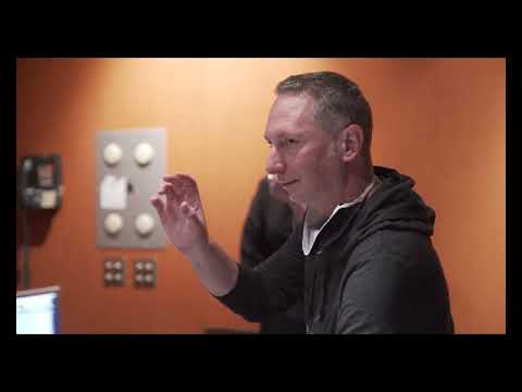 Sean Dowdell writing/working on drum sounds and parts for spin with producer Esjay