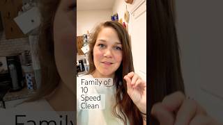 5 Kids vs. One Messy Living Room! #organizationgoals #momofmany #speedclean