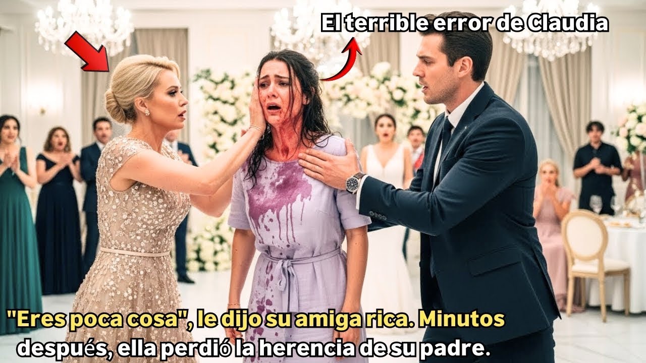 Он плеснул невесте вином в лицо... Она была в шоке, когда приехал ее муж-миллиардер.