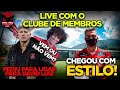 RENATO PEDE PARA LIGAR PARA O DAVID LUIZ! ANDREAS CHEGOU COM ESTILO! LIVE COM CLUBE DE MEMBROS!