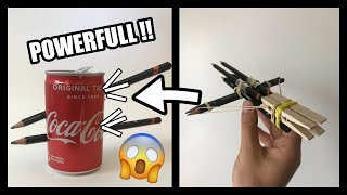 How To Make A Double Automatic Pencil Shooter | EASY tutorial