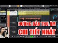 Hướng dẫn thu âm chi tiết trên Project Cubase 10 - Auto Tune Pro và bộ thu âm Focusrite Takstar K200