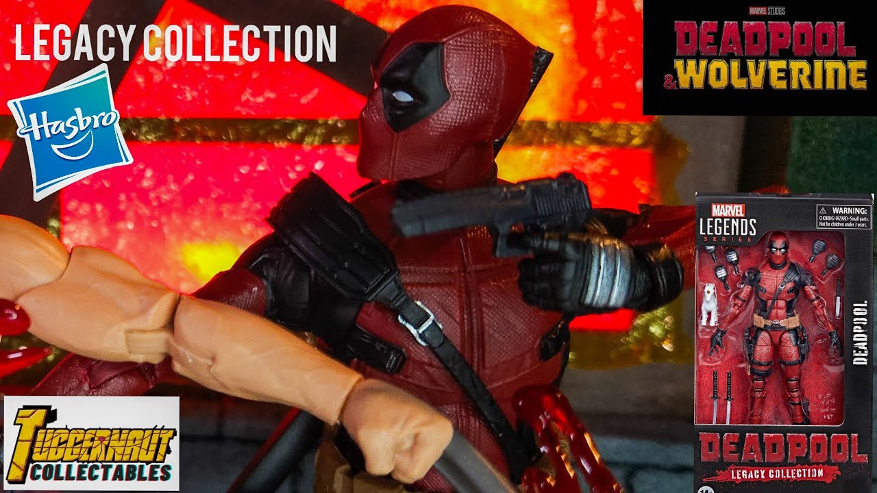 Deadpool Legacy Collection Hasbro Marvel Legends Deadpool Action Figure ...