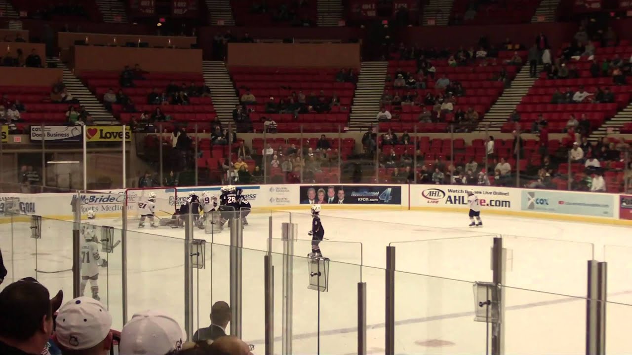 OKC Oil Kings Youth Hockey Play at Barons Intermission 12/17/2010 YouTube
