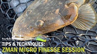 ZMan Micro Finesse BaitZ - Flats Session on the 1.75