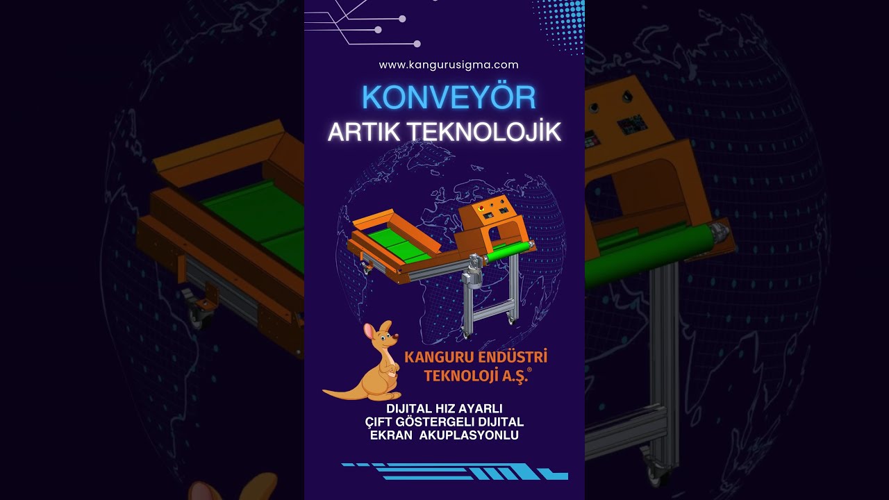 🔧 L Tipi konveyer sistemləri | şaquli daşıma həlləri – Kanguru Endüstri Teknoloji A.Ş.