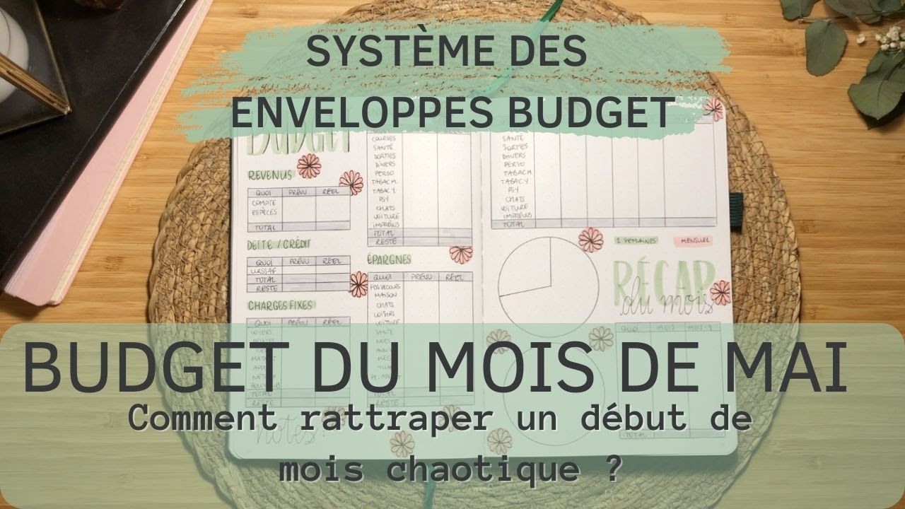 ENVELOPPES BUDGET / SMIC : Budget du mois de mai et remplissage