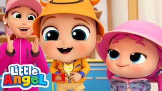 Baby John The Explorer | @Little Angel  | 🔤 English Subtitles Cartoon 🔤| Learning Videos