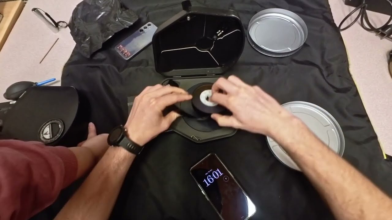 Aaton XTR PROD Super 16mm Camera | Charging Tutorial