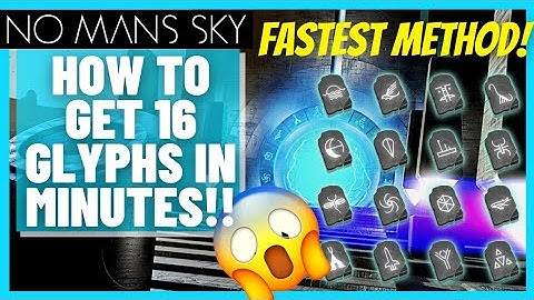 Best Way to Get ALL 16 PORTAL GLYPHS In Minutes | No Man