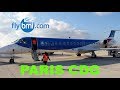 Europe's BEST REGIONAL airline? FLY BMI Embraer from Bristol, UK to Paris CDG France flight review