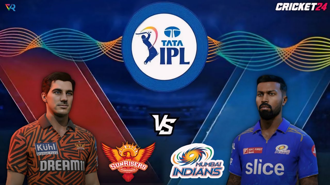 TATA IPL 2024 | SRH vs MI | Cricket 24 Live - YouTube