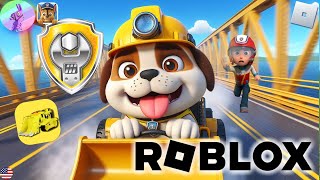 👇PAW Patrol NEW RUBBLE Rescue Knights! SUPER FAST!🐶in Adventure Bay! - Paw Patrol Roblox Episodes HD
