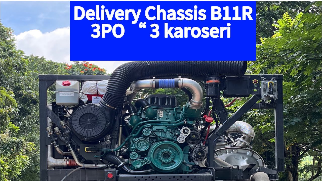 Rutinitas Pengingiriman VolVo chassis B11R