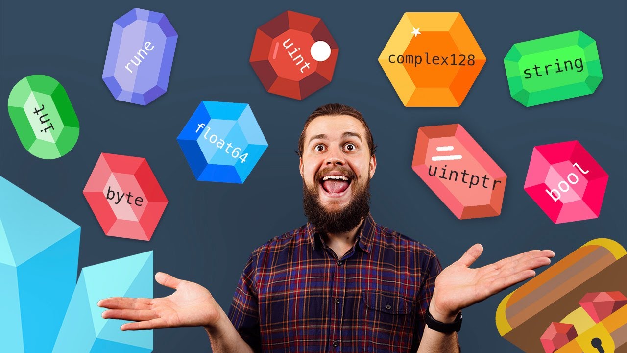 Go Basic Types (Golang basic types) (Go Basics #4) - YouTube