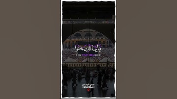 إن الله وملائكته يصلون على النبي...❤️🤍...بصوت القارئ أحمد خضر
