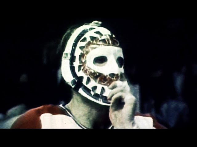 Hockey Goalie Mask Evolution Clock