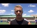 Franklin quarterback Baylor Romney talks about the Cougars' qualifying for the state 7-on-7 tourname