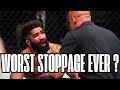 The Chris Curtis vs. Roman Kopylov stoppage is the worst stoppage in UFC history.