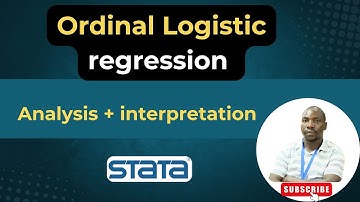 Ordinal logistic regression in Stata