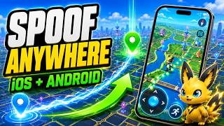 Pokemon GO Spoofer for iOS & Android 2026 🔥 Joystick, Teleport & Auto Walk Tutorial!