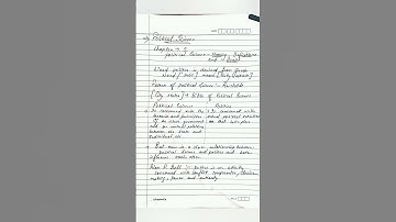 Ch 1 political science:- Meaning , Definition, Scope                political science and politics