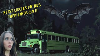 *TERRIFYING* Creatures with HORNS and large WINGS hunts here at night!
