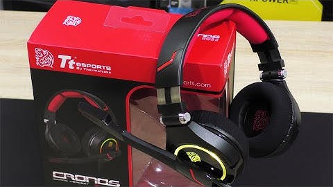 Tt eSPORTS Cronos RGB 7.1 Headset Review