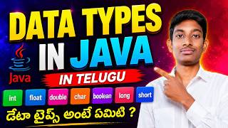 Data Types in Java | Primitive & Non-Primitive Data Types | Java Tutorial | Part 5