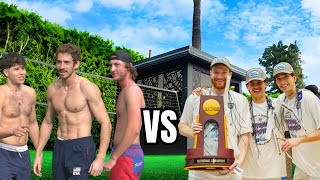 Backyard Volleyball vs D3 NATIONAL CHAMPIONS (Power Play Edition) screenshot 5
