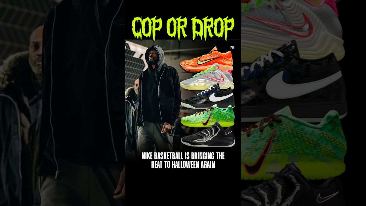 Nike 🏀 устраивают настоящий фурор на Хэллоуин🎃 