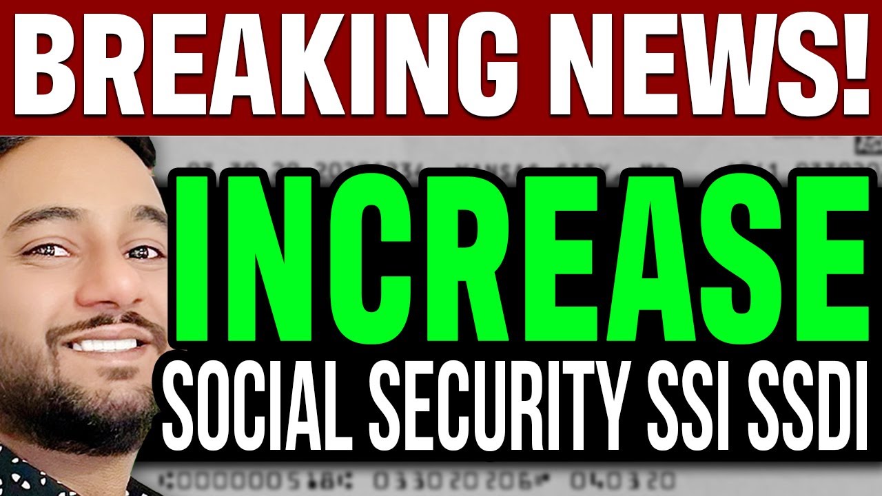 INCREASE for Social Security SSI SSDI Disability 2024 Update (MUST ...