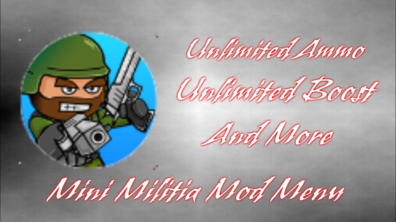 Mini Militia Mod Menu v1