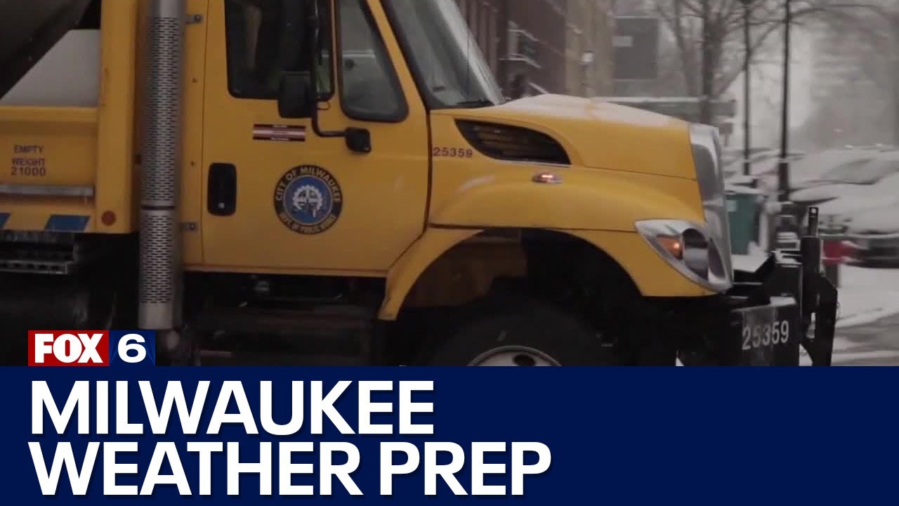 Milwaukee braces for winter weather | FOX6 News Milwaukee - YouTube
