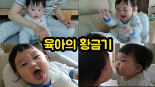 Mom vlogs /Six months baby/Korean baby/How the mother plays with the baby screenshot 3