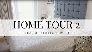 HOME TOUR | Bedrooms, Office & Bathrooms | JASMINA PURI