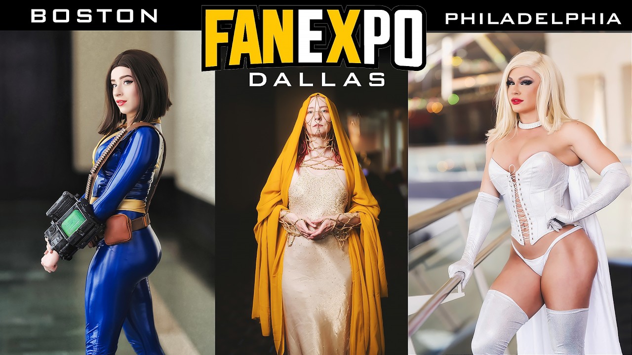 Fan Expo Boston Dallas Philadelphia 2024 - Cosplay Music Video