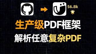 生产环境稳定运行半年多，一个解析任意复杂PDF的开源项目