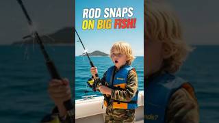 KID BREAKS ROD ON A MONSTER FISH! This amazing fishing moment will shock you!