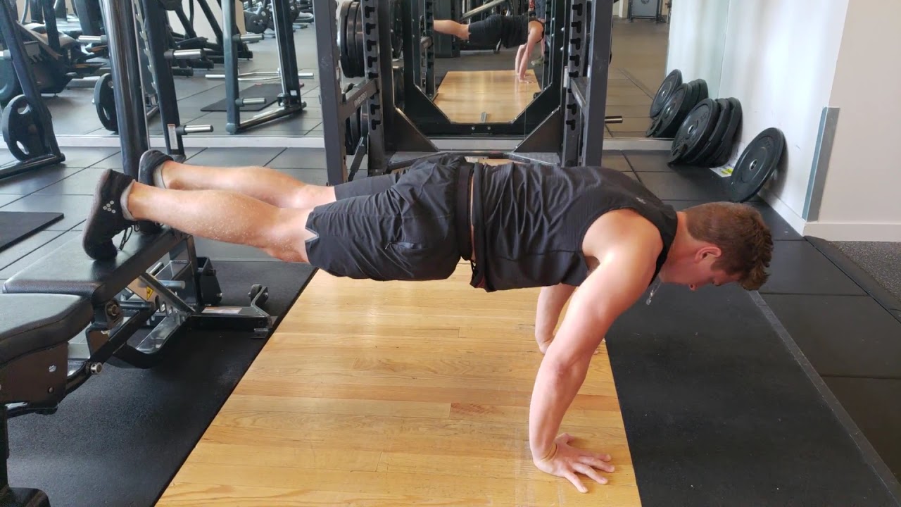 Feet Elevated Pushups YouTube