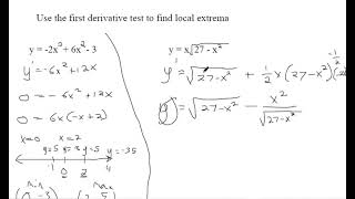 Famous Use the first derivative test to find local extrema Net Worth