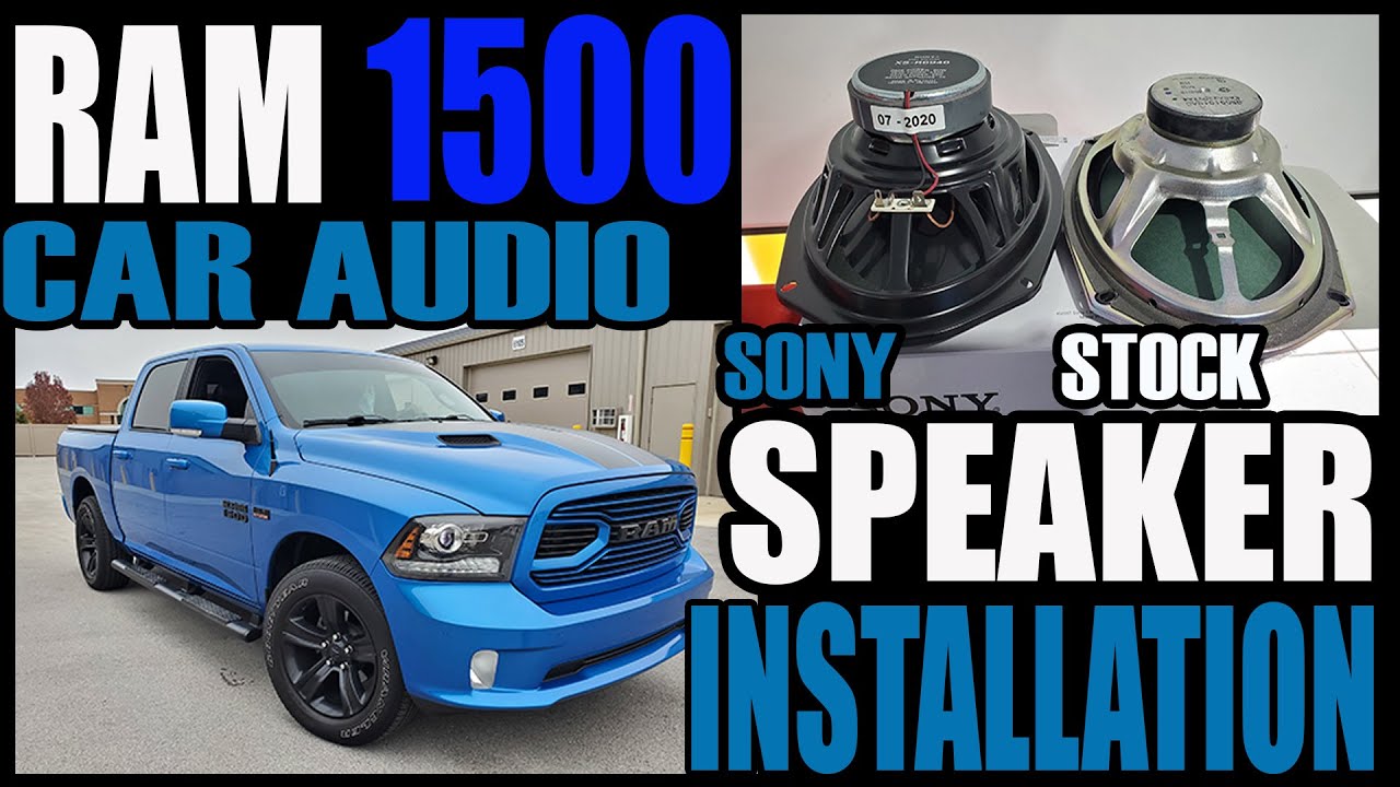 RAM 1500 DOOR SPEAKER INSTALL WITH SONY 