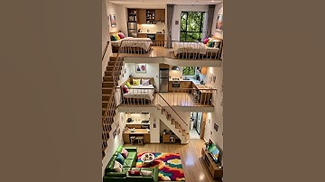 Who would you like to live with in this duplex apartment? A cozy little nest #DreamRoom #LoftDuplex